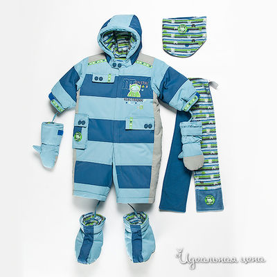 Комплект Deux par Deux, цвет цвет голубой / синий