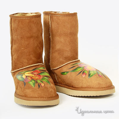 угги Fedel, цвет цвет оранжевый