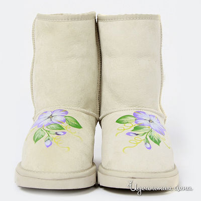 угги Fedel, цвет цвет бежевый