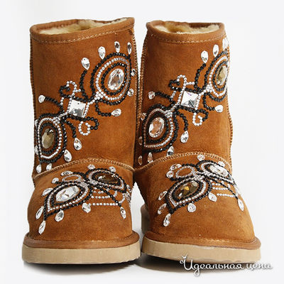 угги Fedel, цвет цвет оранжевый