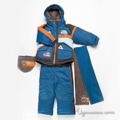 Комплект Deux par Deux, цвет цвет синий