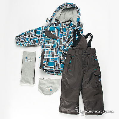 Комплект Deux par Deux, цвет цвет черный / синий