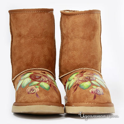 угги Fedel, цвет цвет оранжевый