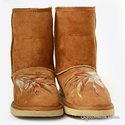 угги Fedel, цвет цвет оранжевый