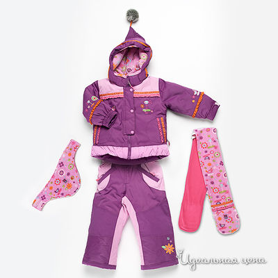 Комплект Deux par Deux, цвет цвет фиолетовый