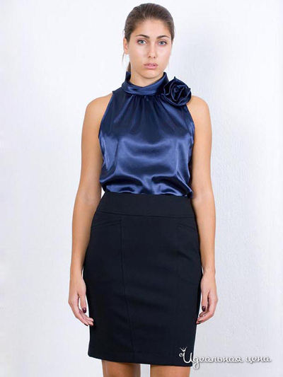 Блузка Bizzaro, цвет цвет синий