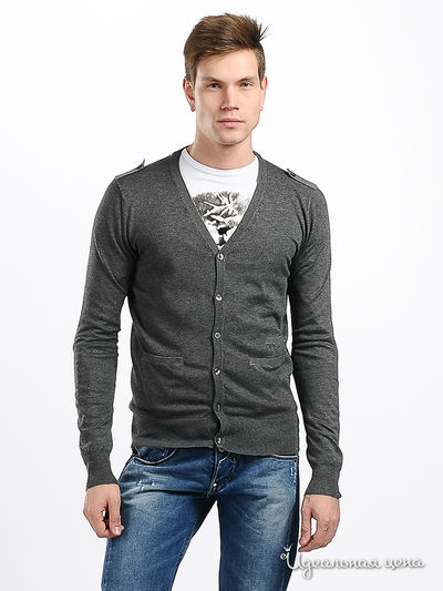 Кардиган Takeshy Kurosawa, цвет цвет серый