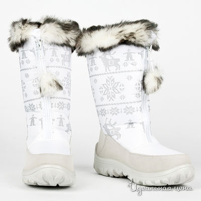 Сапоги Skandia, цвет цвет белый / серебристый