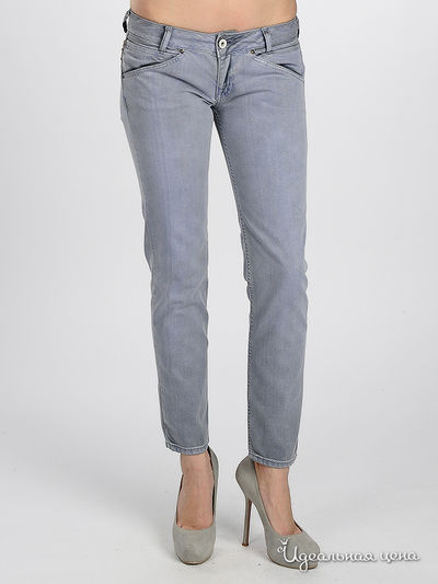 Джинсы Diesel, цвет цвет серо-фиолетовый