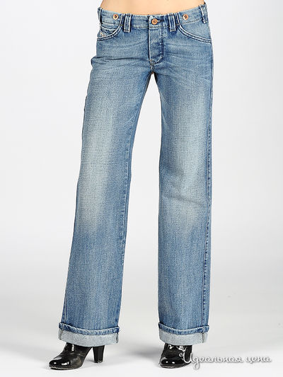 Джинсы Diesel, цвет цвет синий