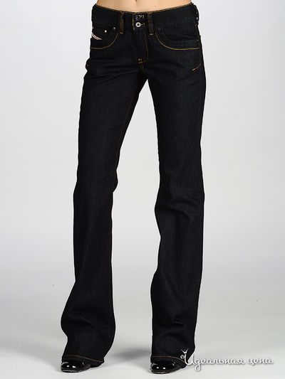 Джинсы Diesel, цвет цвет черно-синий