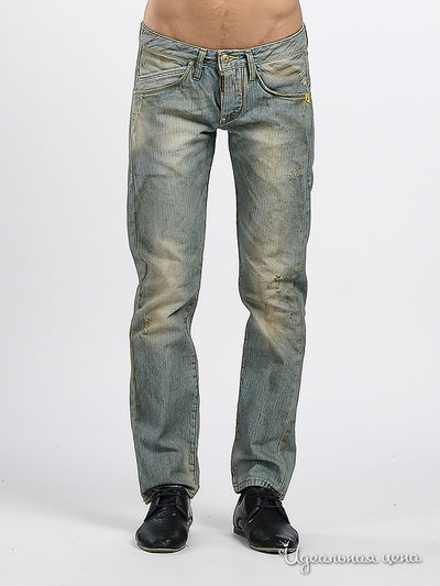 Джинсы Takeshy Kurosawa, цвет цвет серо-голубой