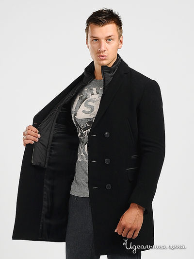 Пальто GAUDI мужское, цвет черный