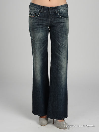 Джинсы Diesel, цвет цвет серо-синий