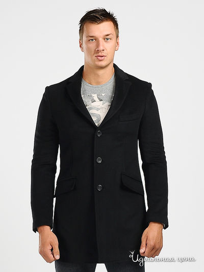 пальто Gaudi, цвет цвет черный