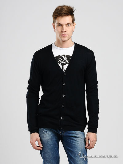 Кардиган Takeshy Kurosawa, цвет цвет темно-синий