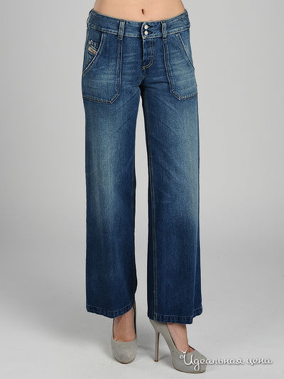 Джинсы Diesel, цвет цвет синий