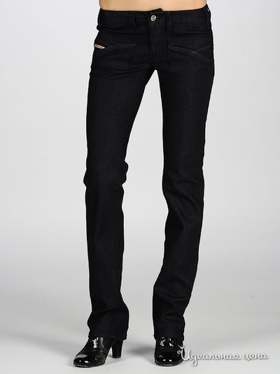 Джинсы Diesel, цвет цвет черно-синий