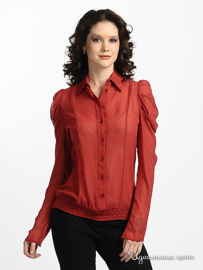 Блузка Gaudi, цвет цвет брусничный