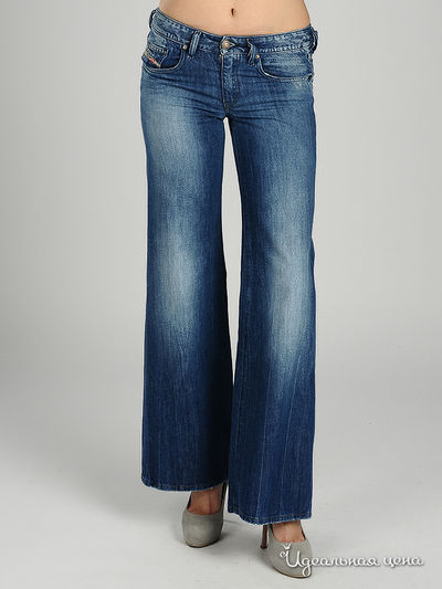 Джинсы Diesel, цвет цвет синий