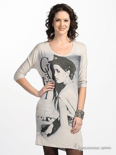 Туника Gaudi, цвет цвет бежевый