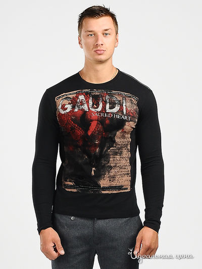 Лонгслив Gaudi, цвет цвет черный