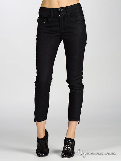 Джинсы Diesel, цвет цвет черно-синий