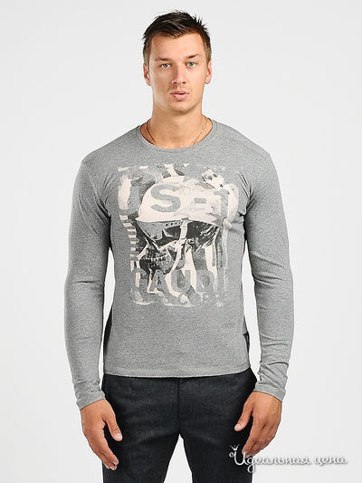 Лонгслив Gaudi, цвет цвет серый