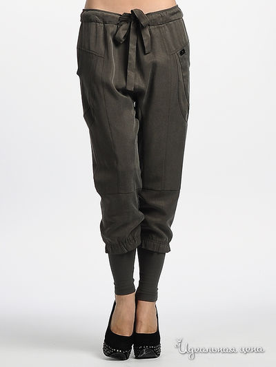 Брюки Gaudi, цвет цвет серо-коричневый