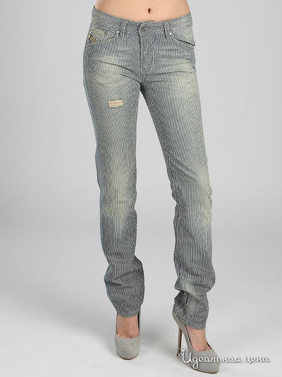 Джинсы Diesel, цвет цвет синий / белая полоска