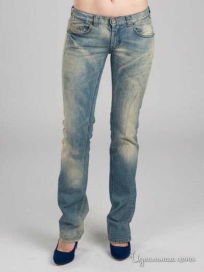 Джинсы Diesel, цвет цвет серо-синий