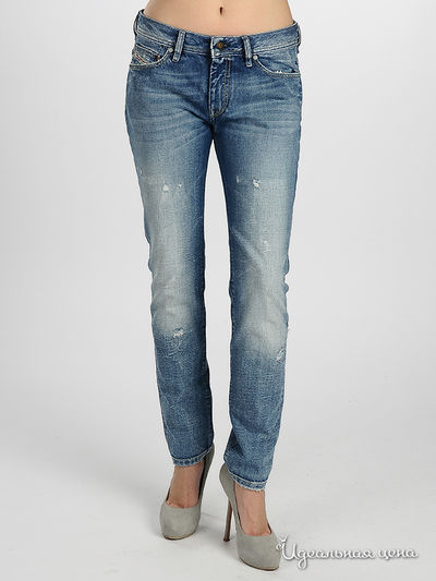 Джинсы Diesel, цвет цвет синий