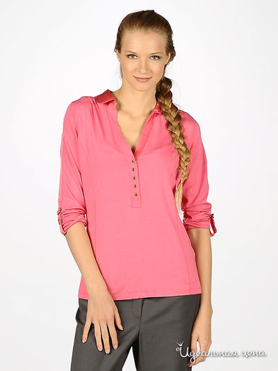 Блузка Olsen, цвет цвет розовый