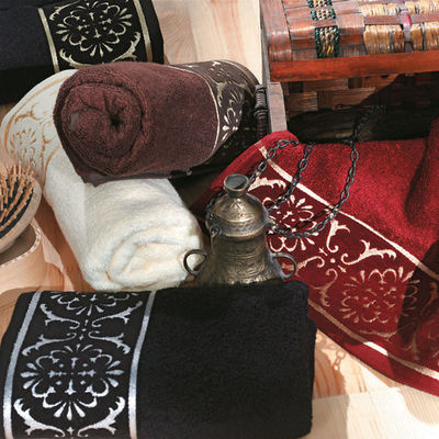 Полотенце Issimo, цвет цвет черный / золотистый