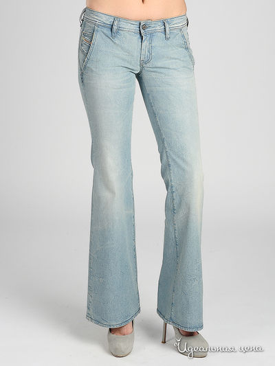 Джинсы Diesel, цвет цвет голубой