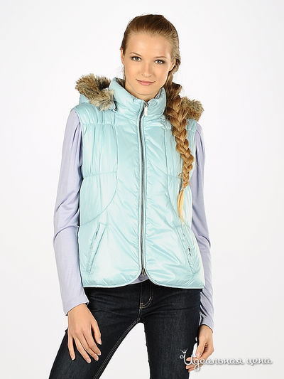 Жилет Olsen, цвет цвет голубой