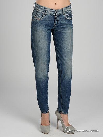 Джинсы Diesel, цвет цвет серо-синий