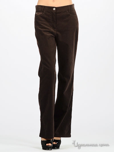 Брюки Olsen, цвет цвет коричневый