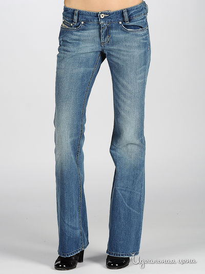 Джинсы Diesel, цвет цвет голубой