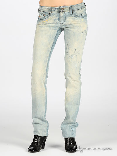 Джинсы Diesel, цвет цвет серо-голубой