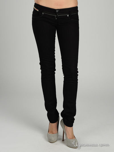 Джинсы Diesel, цвет цвет черный