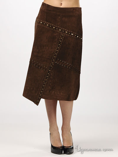 Юбка Aftershock, цвет цвет коричневый