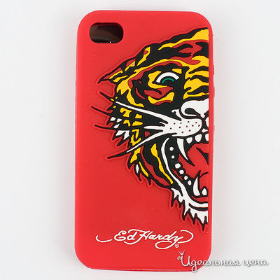 Чехол Ed Hardy, цвет цвет красный