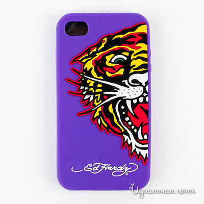 Чехол Ed Hardy, цвет цвет фиолетовый