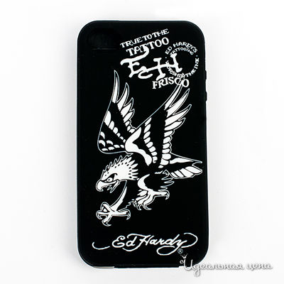Чехол Ed Hardy, цвет цвет черный/белый