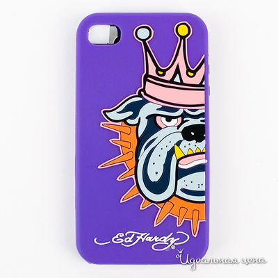 Чехол Ed Hardy, цвет цвет фиолетовый
