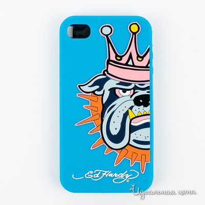 Чехол Ed Hardy, цвет цвет голубой