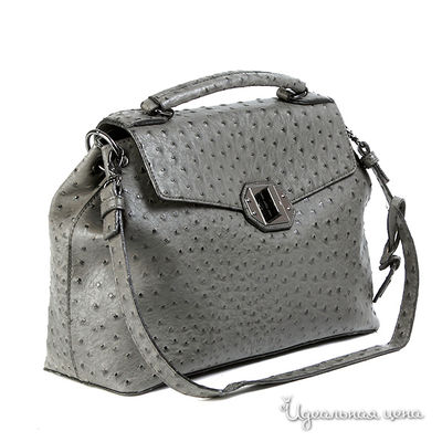 Сумка L.Credi, цвет цвет серый