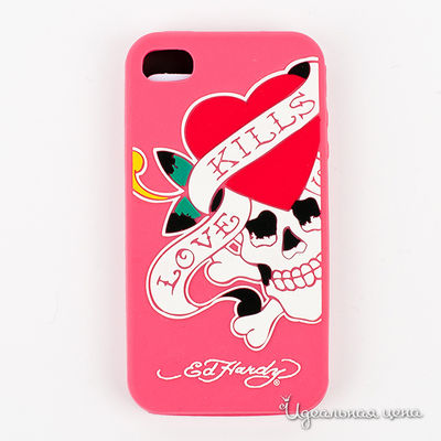 Чехол Ed Hardy, цвет цвет розовый