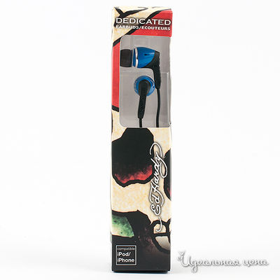 Наушники Ed Hardy, цвет цвет синий